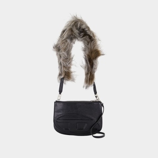 皮质 DIESEL Pouch肩背包 Twin 黑色 1DR