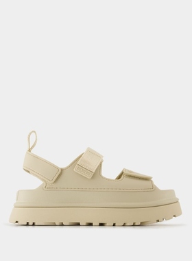 UGG W Goldenglow 女款凉鞋 合成纤维 米色