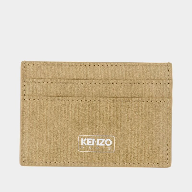 高田贤三 Kenzo 卡包 - 皮质 - 米色