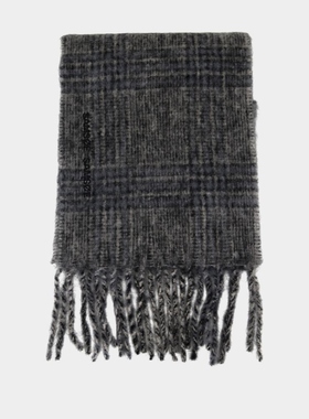 Samsoe Samsoe Alex 围巾 -羊毛-灰色