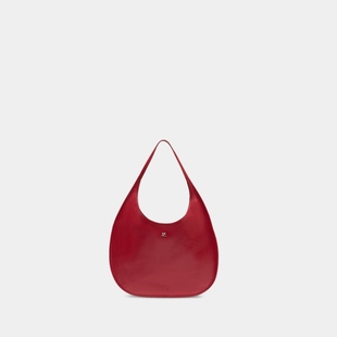 活希源 Courreges Holy肩包 - 皮质 - 红色