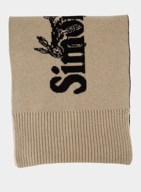 Simone Rocha 徽标围巾 羊毛