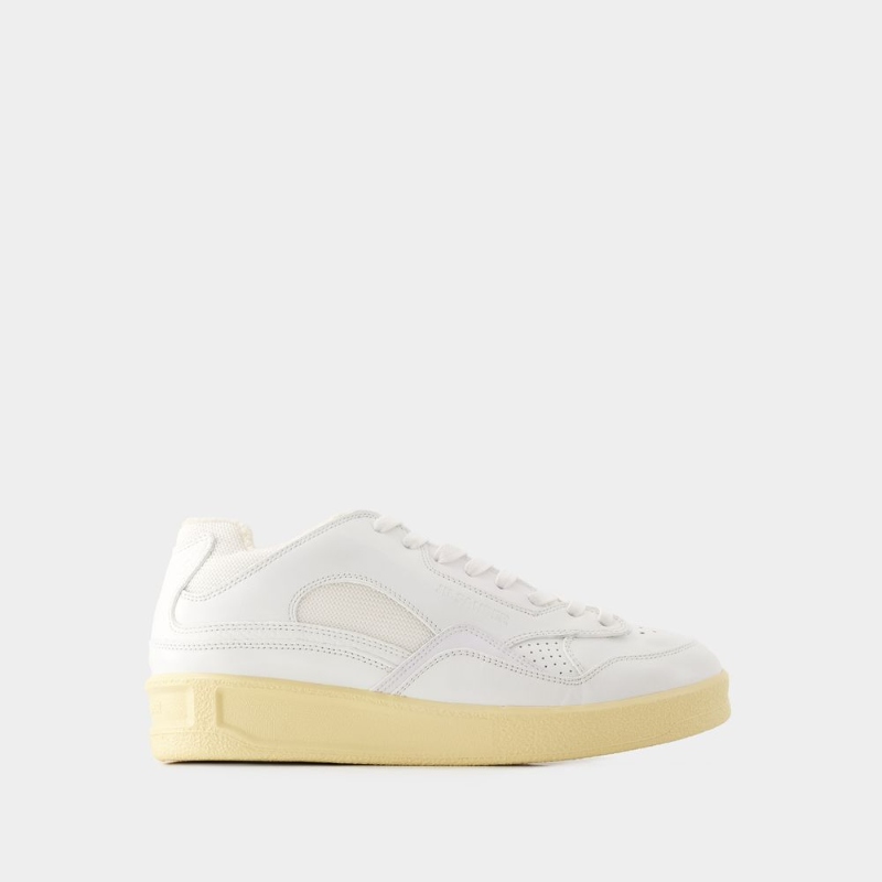 Jil Sander 吉尔桑达 Jil Sander Sneakers 皮质运动鞋 女鞋 浅口单鞋 原图主图