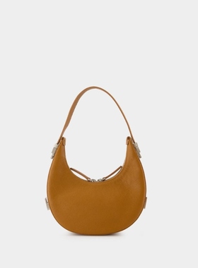 Osoi Toni Mini 棕色皮制迷你手拿包单肩包