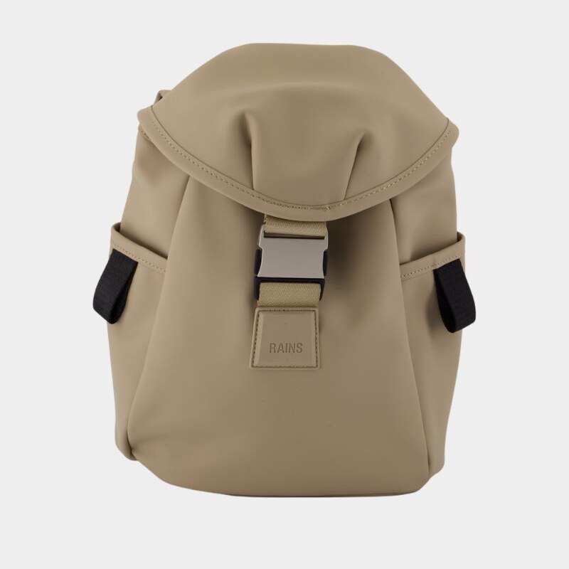 RAINS Valera Mini W3 水桶背包 - 合成纤维 - 米色