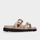 女士时尚 Pulla Toga 2023春夏季 Aj844 牛皮凉鞋 正品 厚底拖鞋 新款