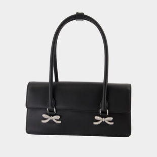 SELF PORTRAIT 软肩包 皮质 黑色