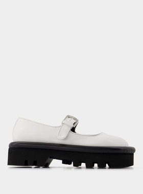 J.W. Anderson Bumper Mary Jane 光面羊皮厚底玛丽珍鞋