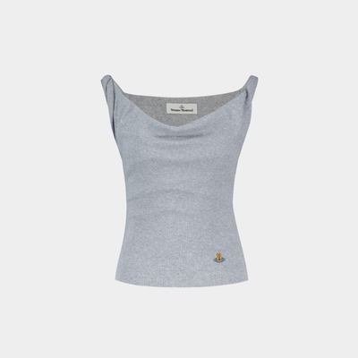 Vivienne Westwood 西太后 安娜上衣 - 棉质 - 灰色