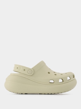 Crocs Classic Crush Clog 卡骆驰厚底洞洞鞋男女同款泡芙单肩包