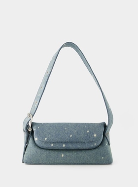 Osoi Folder Brot 蓝色棉质肩包