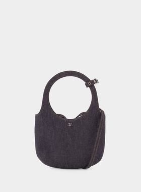 活希源 Courreges Holy 灰色棉质斜挎包