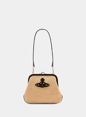 西太后 Vivienne Westwood 手拿包 - 棉质 - 米色