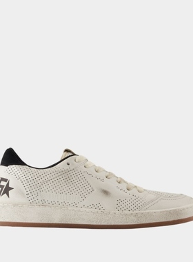 GOLDEN GOOSE Ballstar 运动鞋 -皮质 白色