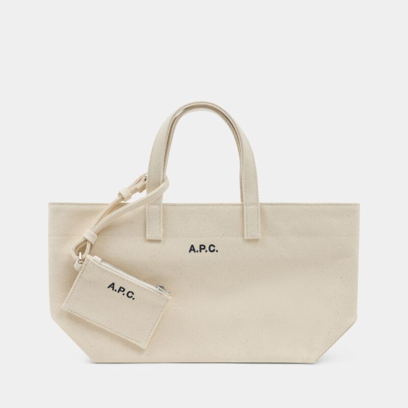 A.P.C. Le Drummer 小号购物袋 - 棉质 - 白色