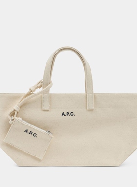 A.P.C. Le Drummer 小号购物袋 - 棉质 - 白色