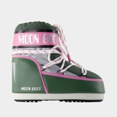 Boot Racing Icon Moon Low Space 踝靴 低帮保暖雪地靴月亮靴