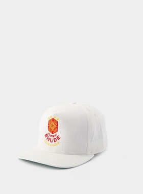 Rhude Azur 米色棉质鸭舌帽