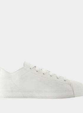 Y-3 Nizzastar Lo 运动鞋 皮质 灰色