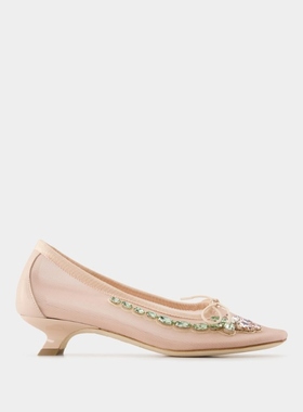 Simone Rocha Court shoes 网布 裸色