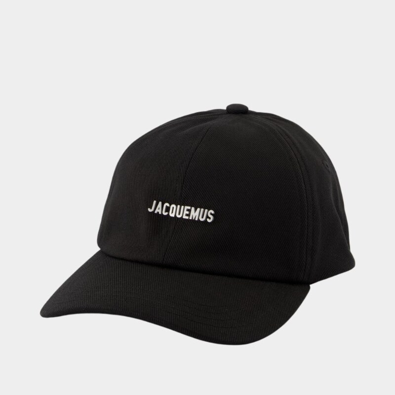 Jacquemus La Casquette Gadjo 鸭舌帽- 棉 黑色 - 实物图