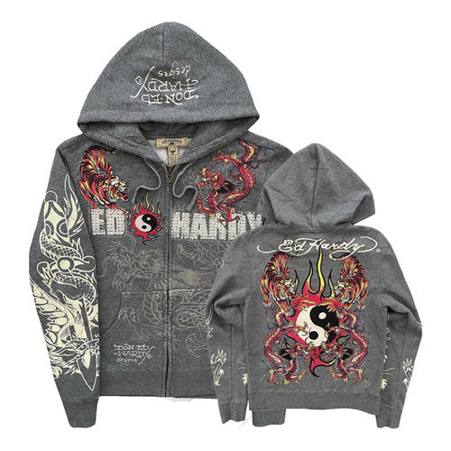 Y2K哥特风外套OversizedHoodie