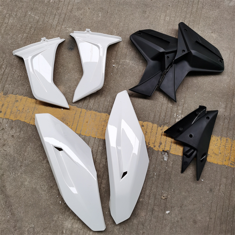 大龙AK150摩托车配件DL150-8C春风NK同款油箱护罩护板装饰壳翅膀