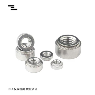 304不锈钢压铆螺母CLS-M3M4M5M6M8M10花齿螺母钣金螺母跨境铆螺母
