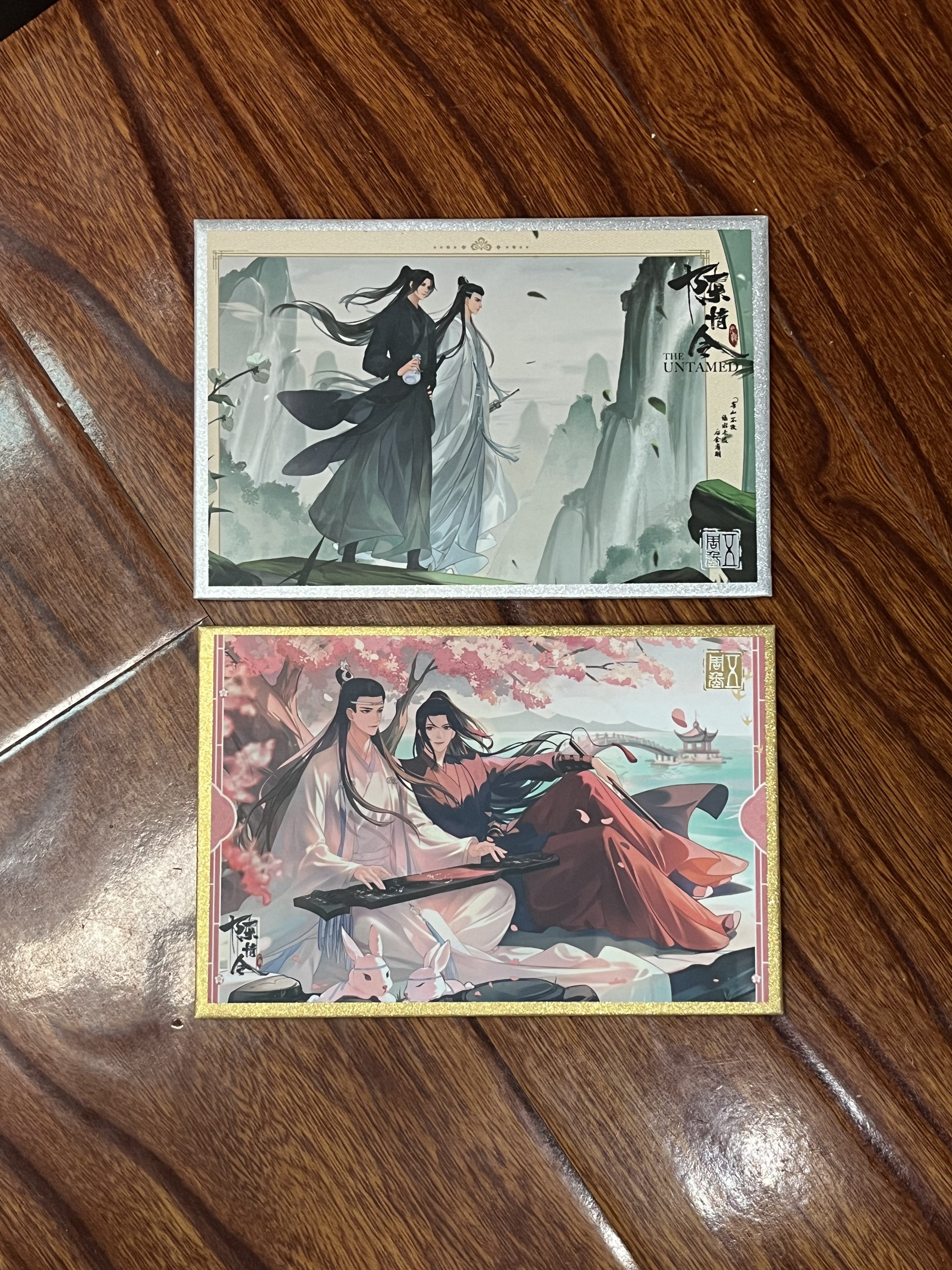 【现货】官方正版限定IP《陈情令》五周年前尘系列色纸盲盒第一弹