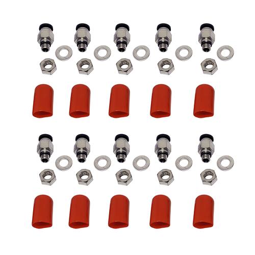 3D打印机干燥箱盒配件PC4-M6气动接头直通式4MM铁氟龙拓TZ竹全套