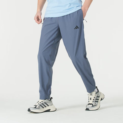 adidas阿迪达斯男子2025春季运动跑步健身训练透气休闲长裤JD0341