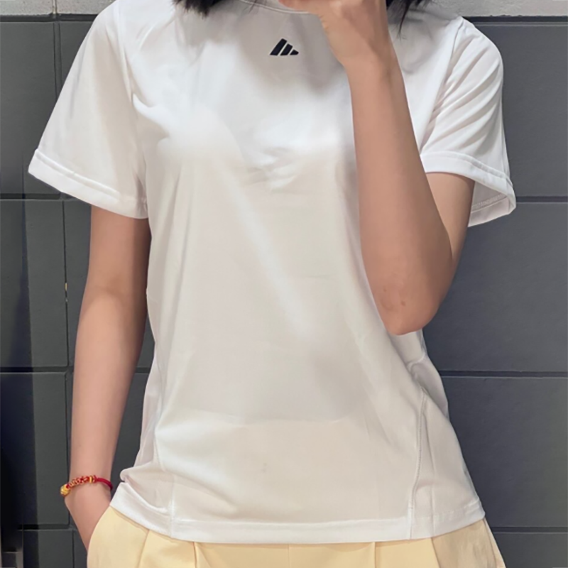 adidas阿迪达斯速干短袖女2026夏季款运动瑜伽服健身跑步T恤半袖