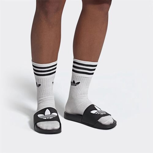 adidas阿迪达斯三叶草男女鞋ADILETTE LIT运动休闲拖鞋FU8298