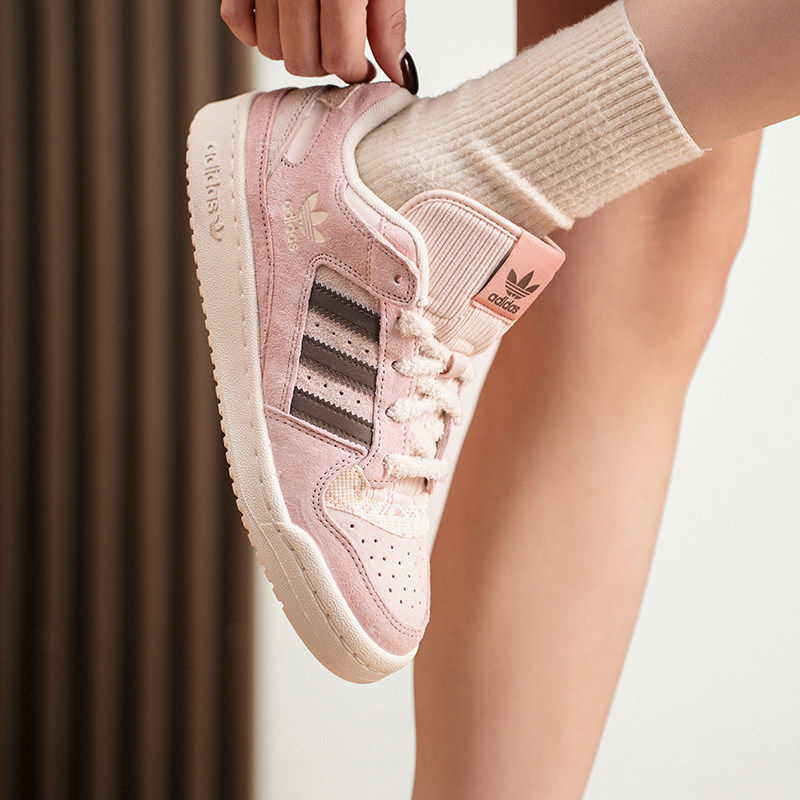 阿迪达斯三叶草正品板鞋女鞋2026春季新款粉色运动休闲鞋KJ4300,运动鞋new,板鞋,淘宝优惠券,粉丝福利购,淘宝优惠卷