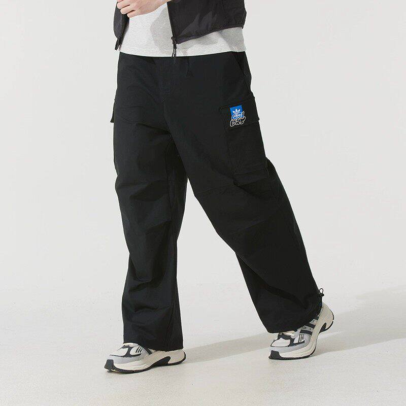 Adidas阿迪达斯三叶草春秋新款男子户外运动工装休闲长裤KA8012