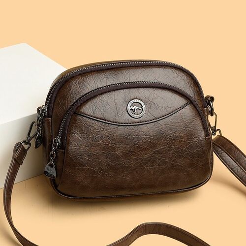 贝壳包女2025新款百搭多隔层单肩斜挎小包包1688