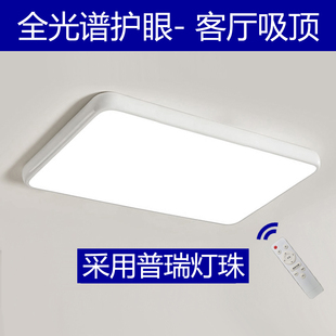 全光谱护眼智能客厅灯吸顶灯卧室灯简约现代极简灯具房间灯饰