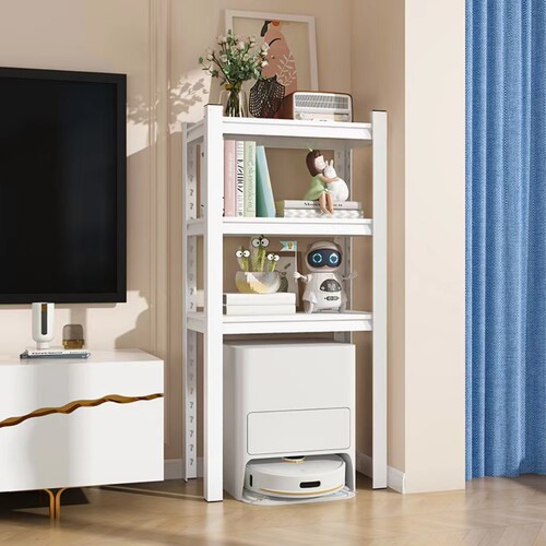 扫地机器人置物架书架卧室收纳柜