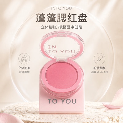 INTOYOU蓬蓬腮红盘2026新款