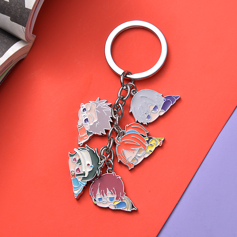画东画西 日本二次元动漫周边 滨虎合金钥匙扣吊坠 奈斯饰品挂饰