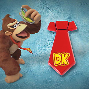 画东画西 大金刚热带寒流 DK领带徽章 森喜刚周边合金胸针 小饰品