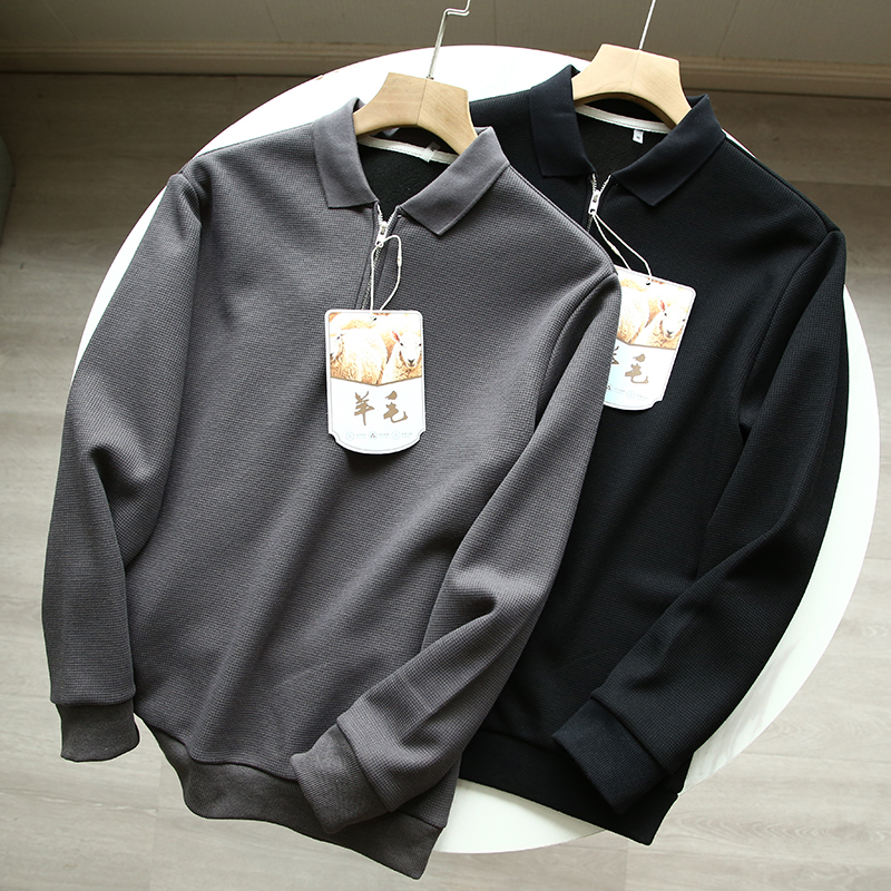 other商务休闲套头polo翻领