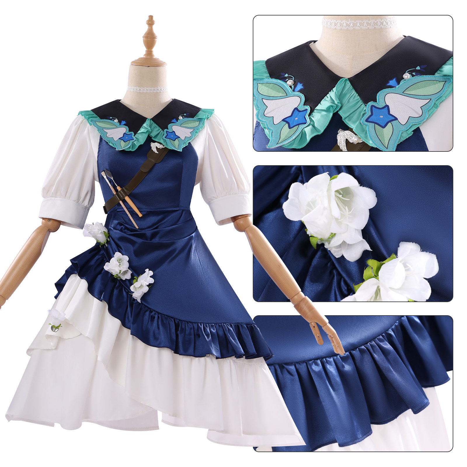 重返未来1999 cos服库珀花环cosplay动漫游戏动漫角色同款图片