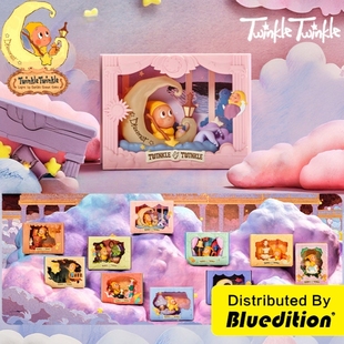 POPMART泡泡玛特 星星人点亮系列场景手办盲盒潮流玩具礼物摆件