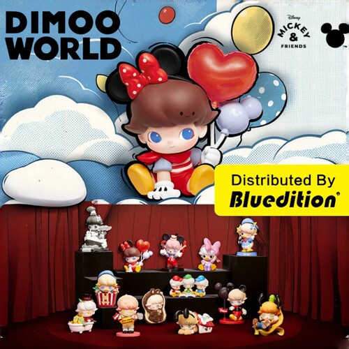 泡泡玛特DIMOO迪士尼联名盲盒