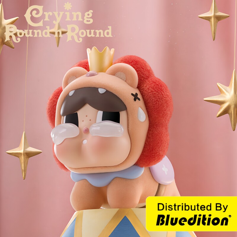 POPMART泡泡玛特CRYBABY旋转的星光系列手办盲盒摆件潮流玩具礼物
