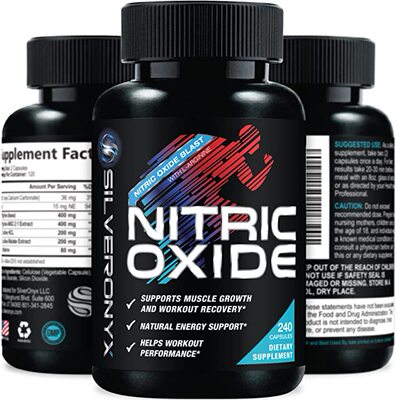 美国代购Extra Strength Nitric Oxide Supplement L Arginine 3X