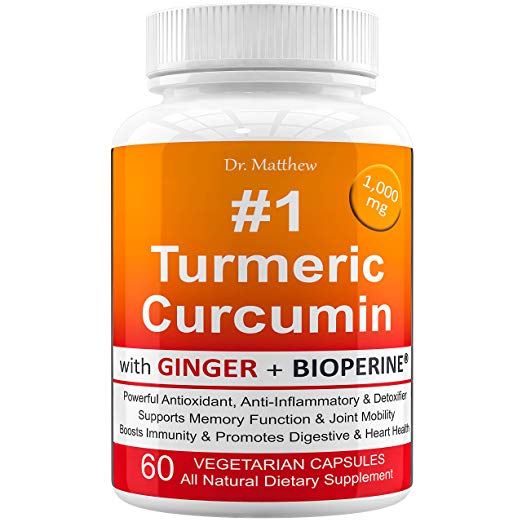 Best Turmeric Curcumin with BioPerine Black Pepper and Ginge