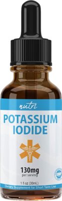 美国代购Nutri  Iodide Liquid Drops 130 mg ，1 Oz