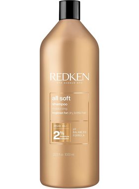 Redken All Soft Shampoo | For Dry/Brittle Hair | Pro